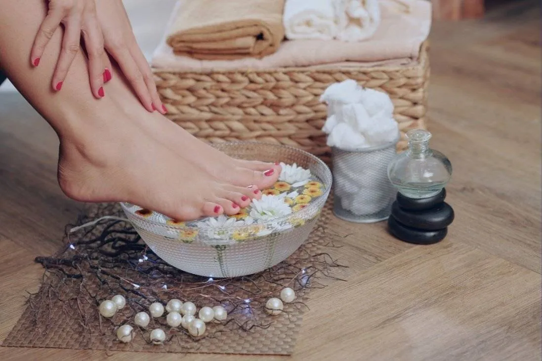 Bain de pieds