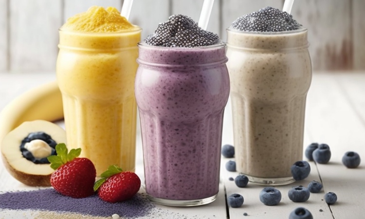 smothy graine de chia recette