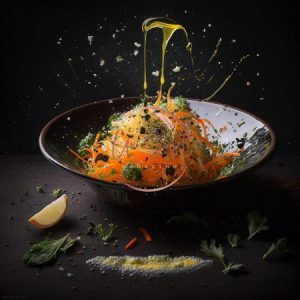 salade graines de nigelle