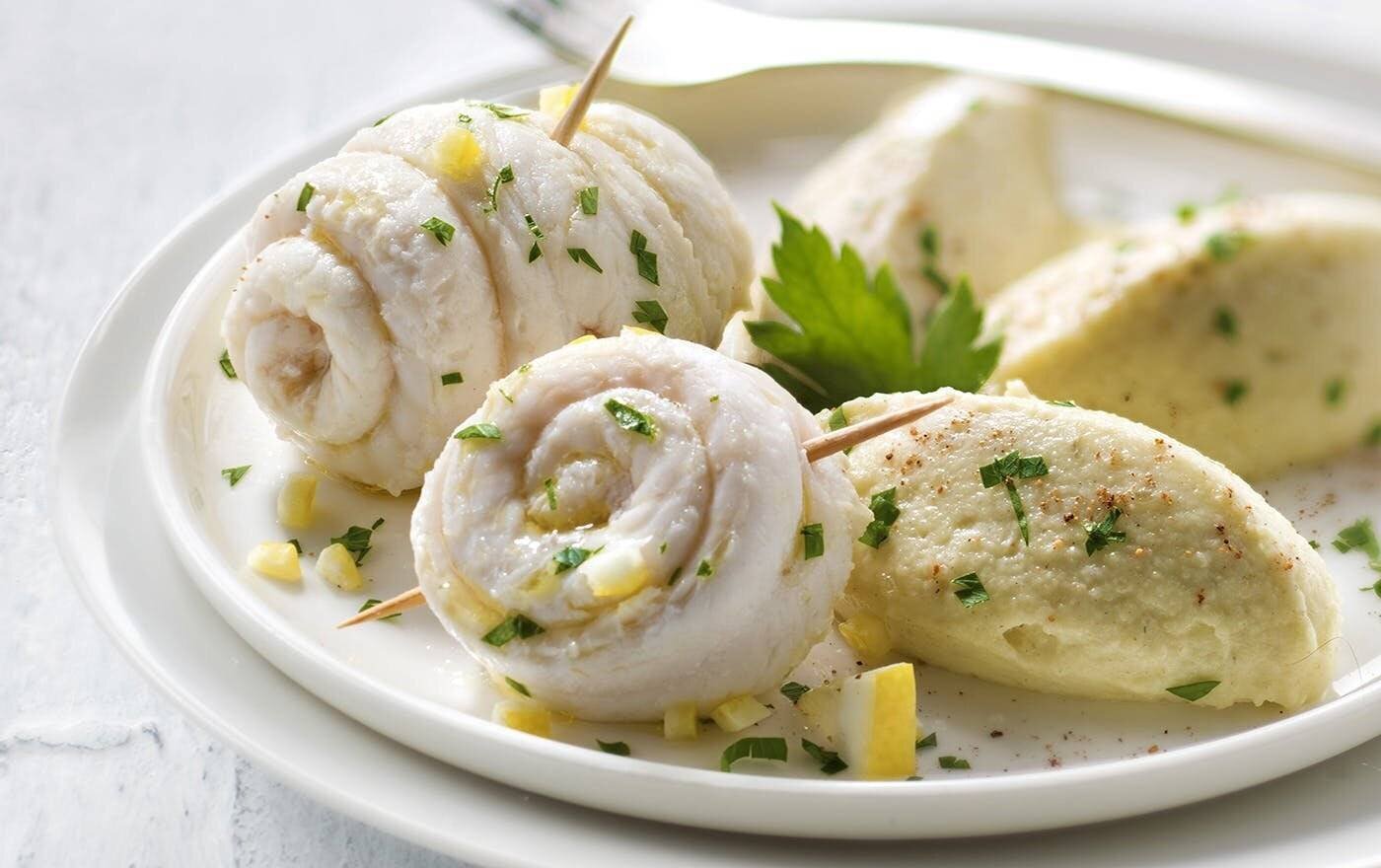 Filets de limande et mousseline d’artichaut