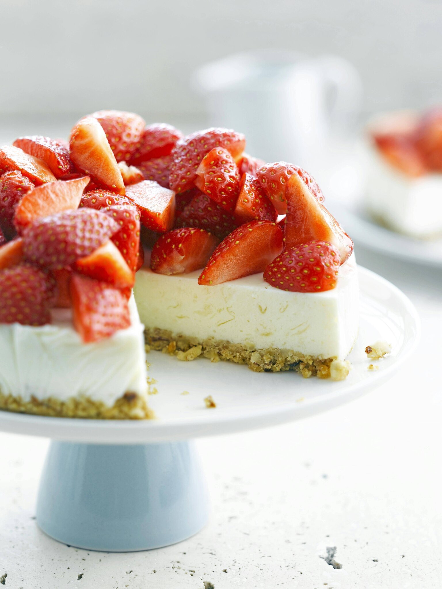 Cheesecake aux fraises