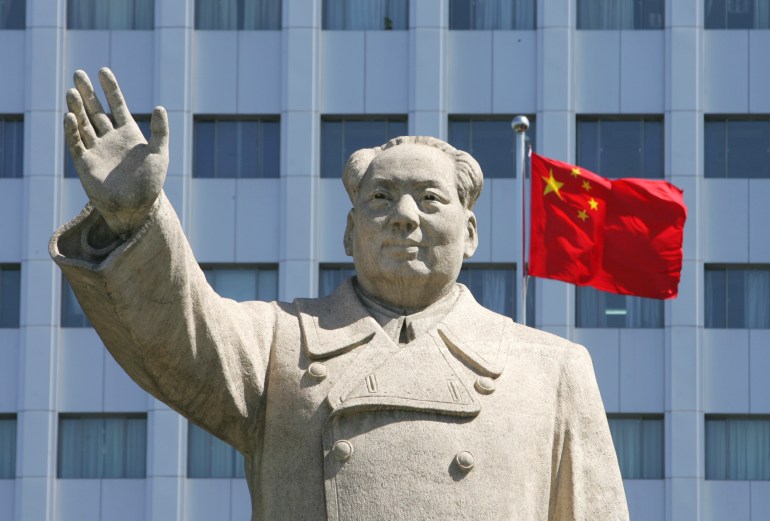 Statue de Mao Zedong