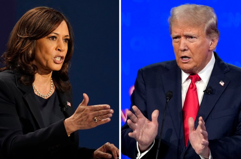 Trump et Harris
