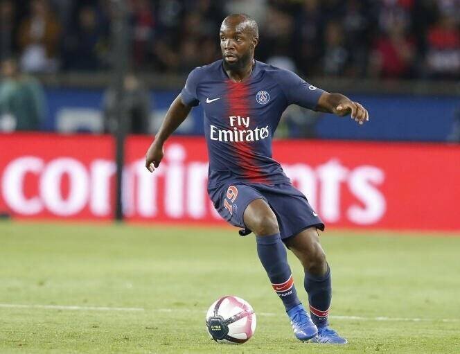 Lassana Diarra, alors joueur au Paris Saint-Germain, en septembre 2018.