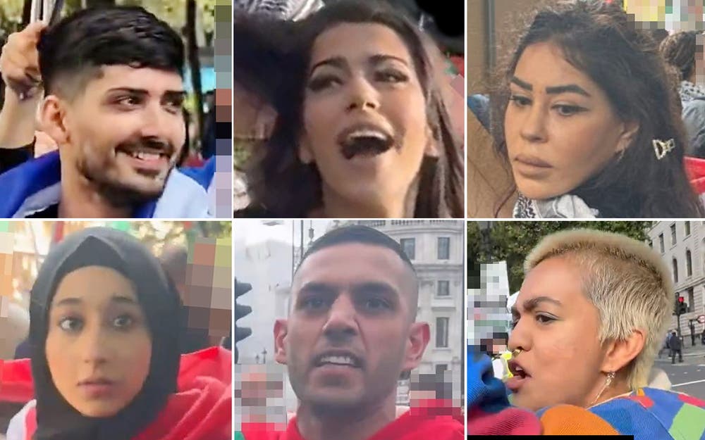 Manifestation pro-Palestinienne à Londres