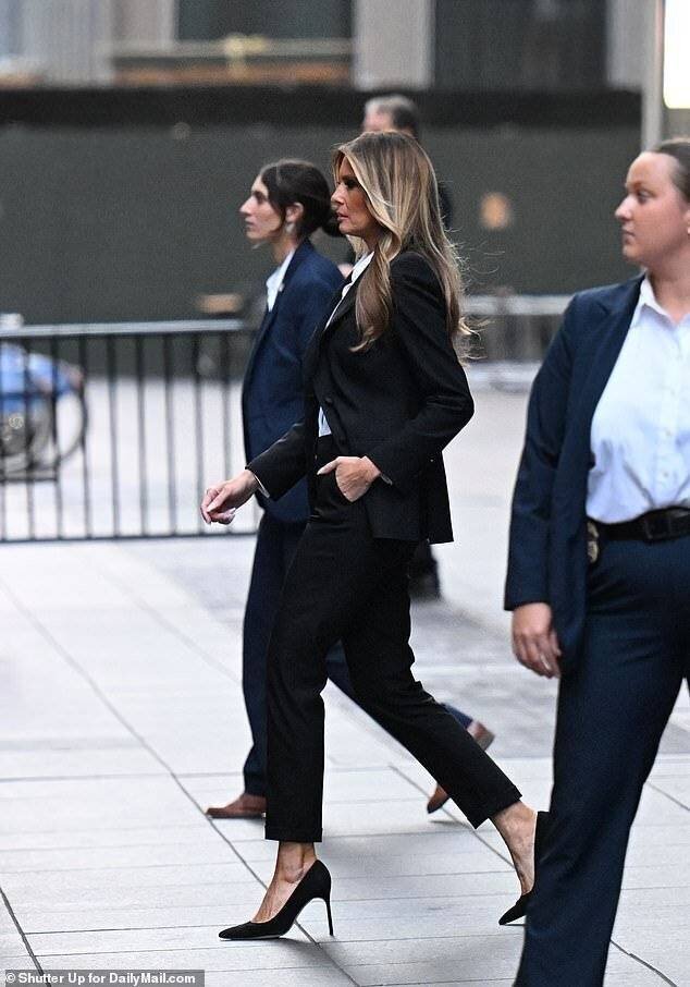 Melania Trump quittant Fox News