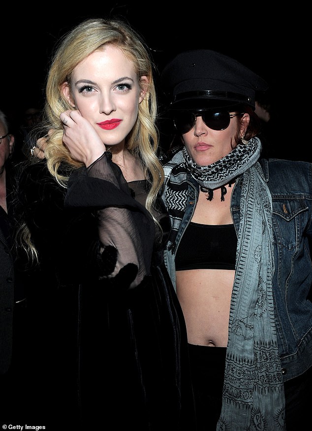 Lisa Marie avec Riley en 2010