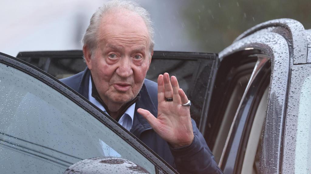 Juan Carlos dans une photo récente à Sanxenxo.