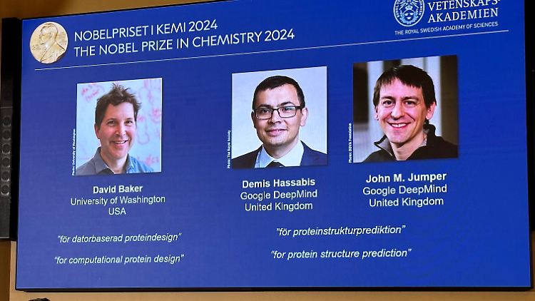 Annonce des lauréats du Nobel de Chimie 2024