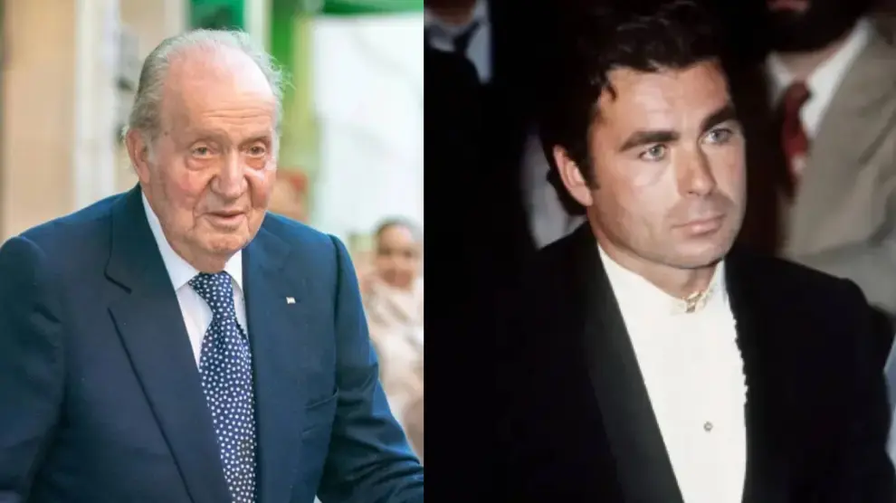 Juan Carlos I y Paquirri.