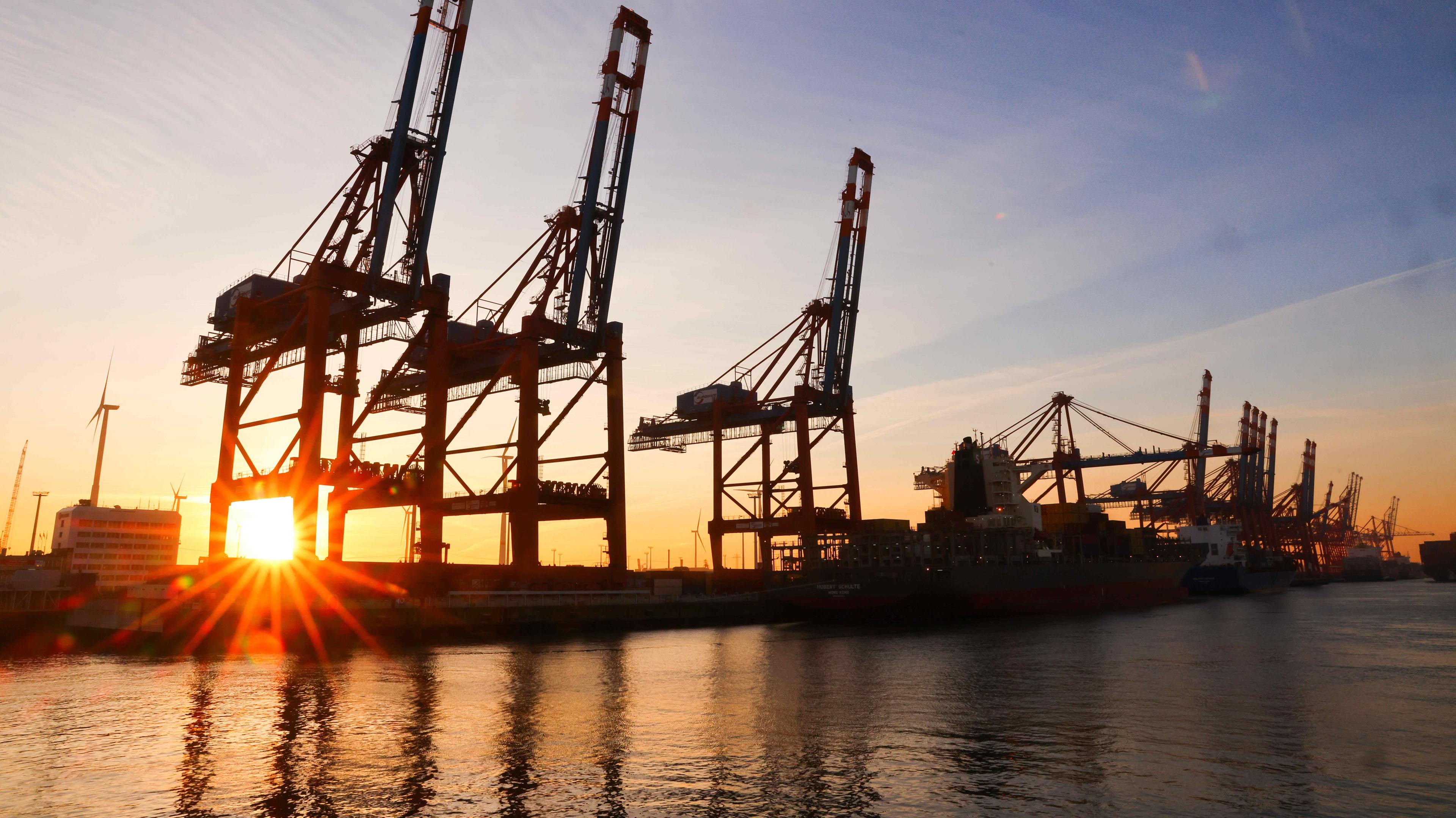 Le terminal Eurogate au port de Waltershofer