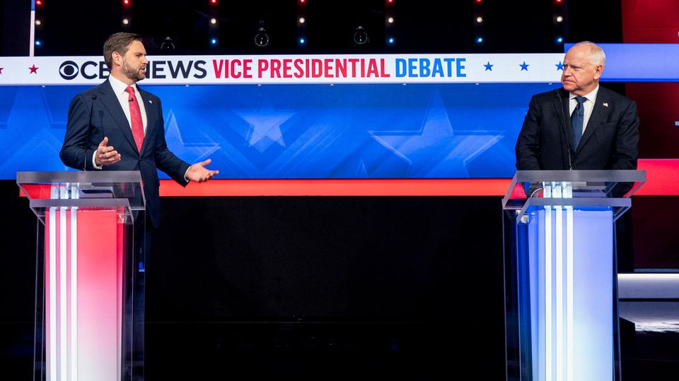 Débat entre J.D. Vance et Tim Walz