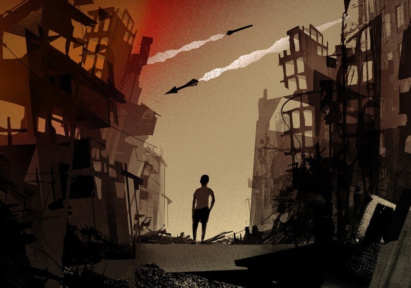 Illustration de missiles