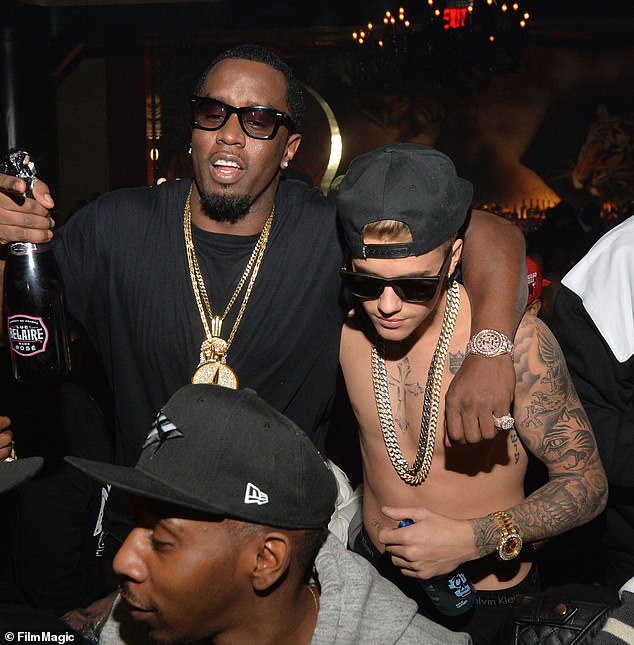 Justin Bieber et Diddy ensemble en 2014