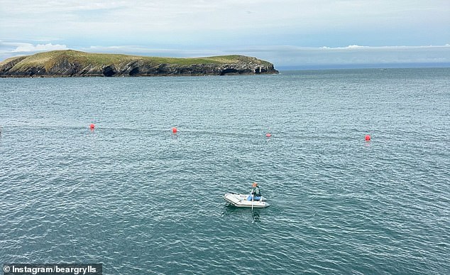 L'île privée de Grylls, Saint Tudwal's Island West, Pays de Galles