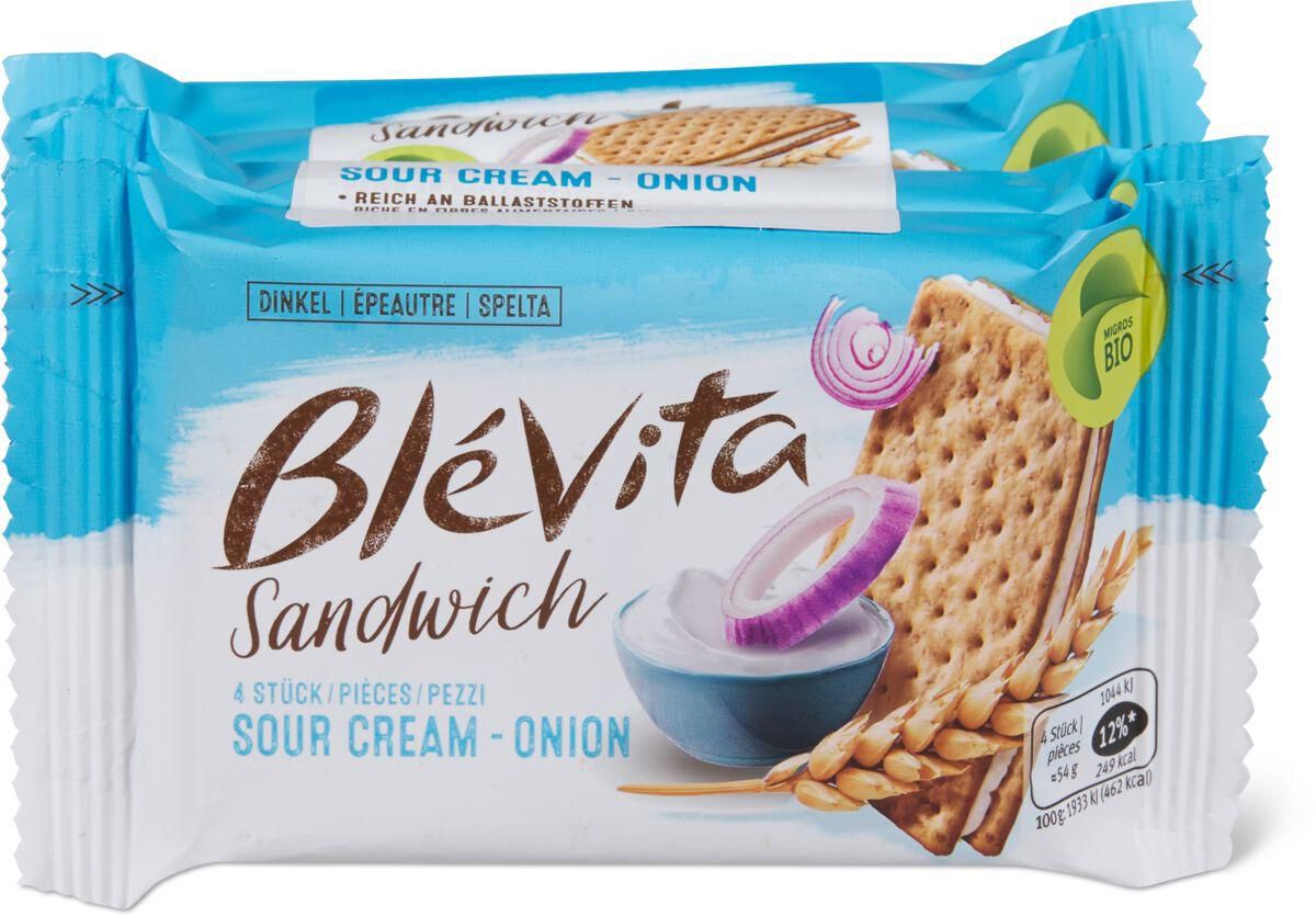 Les sandwichs Sour Cream & Onion BléVita Bio à risque de contamination
