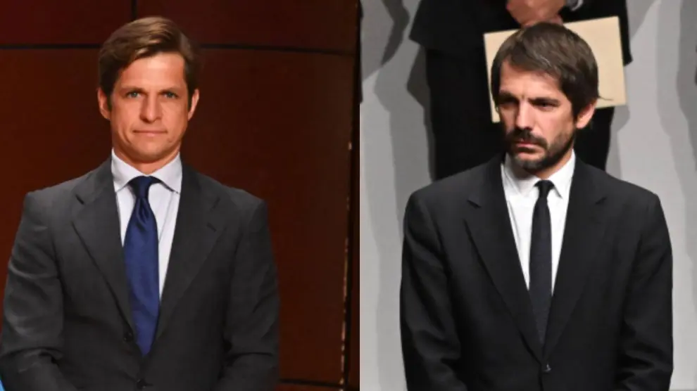 Julián López 'El Juli' et Ernest Urtasun lors de la remise des Prix Nationaux 2023.