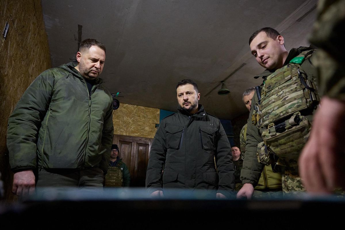 Selenski en première ligne près de Kupjansk