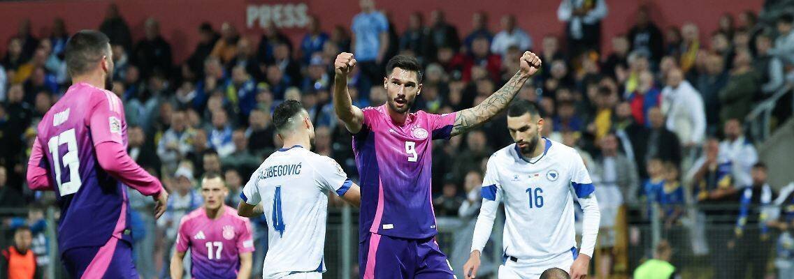 But de l'équipe allemande