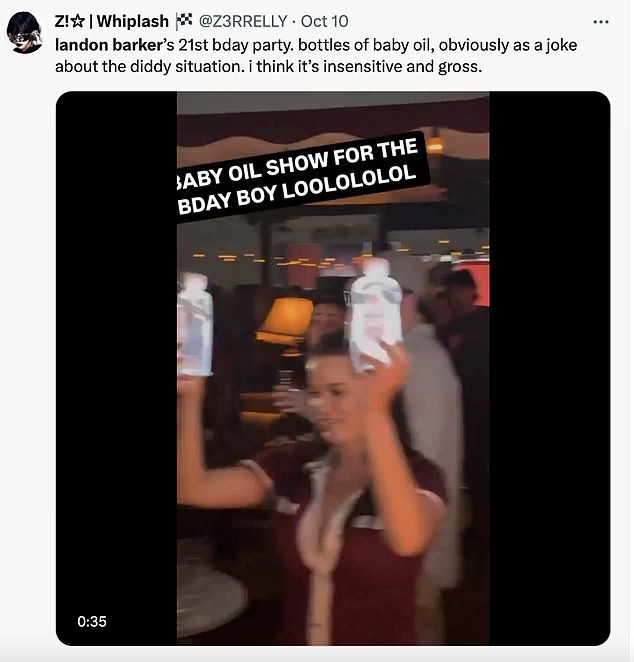 Travis Barker organise l'anniversaire de Landon