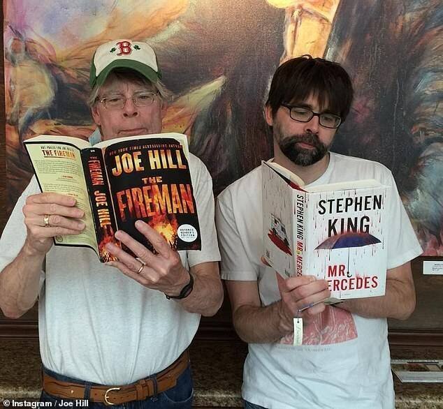 Stephen King et son fils Joe Hill