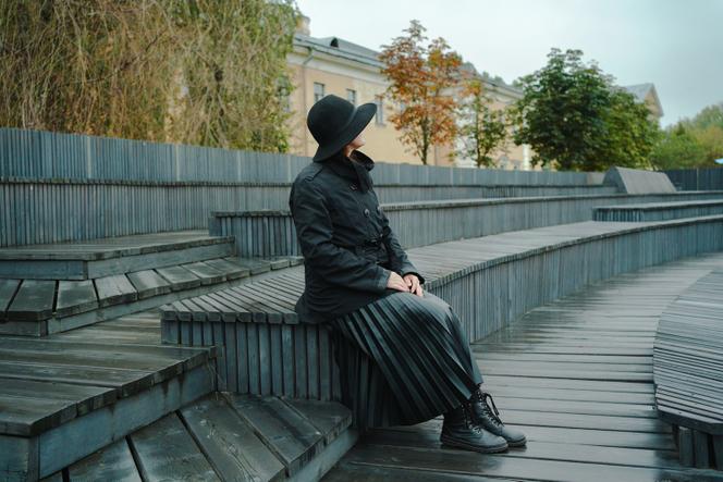 Anna, membre d’une organisation de défense des droits civiques et électoraux, à Saint-Pétersbourg (Russie), le 3 octobre 2024.