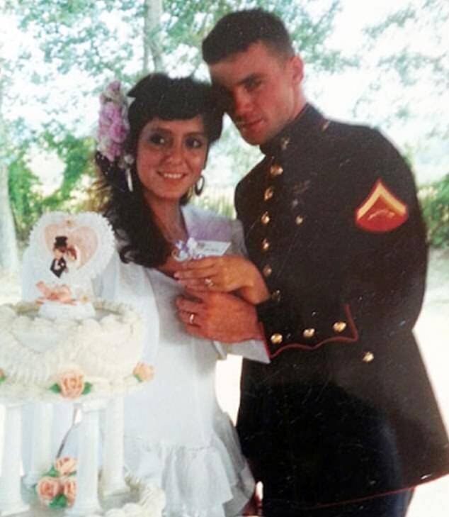 Lorena et John Wayne Bobbitt lors de leur mariage en 1989.
