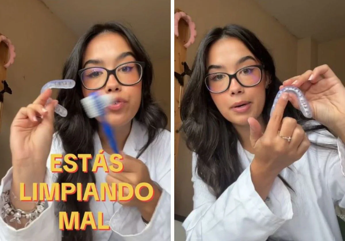 Carlota donnant des conseils à ses followers