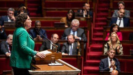 Cyrielle Chatelain à l'Assemblée nationale