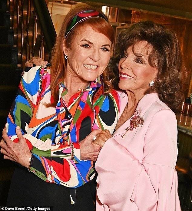 'Fergie' avec Dame Joan Collins