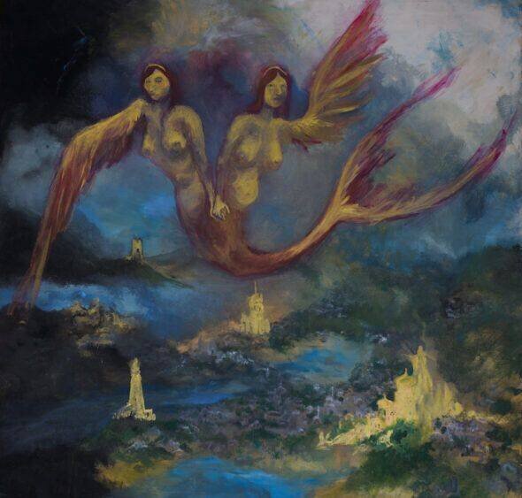 Pájaro de Simorgh de Wences Lamas.