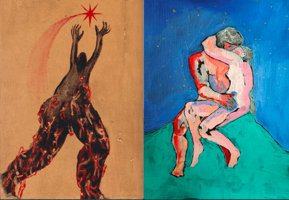 La Vanité de Wences Lamas et La Lujuria de Victoria Lamas.