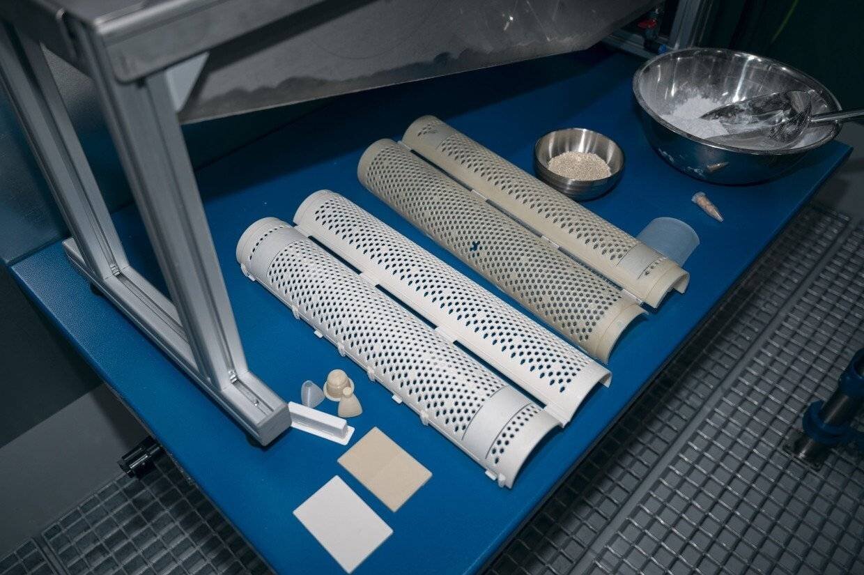 Un produit fabriqué à partir de granulés plastiques