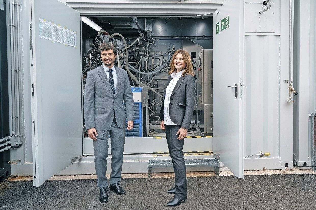 La première installation pilote de CO2Bioclean