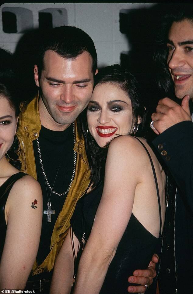 Madonna avec son frère Christopher Ciccone