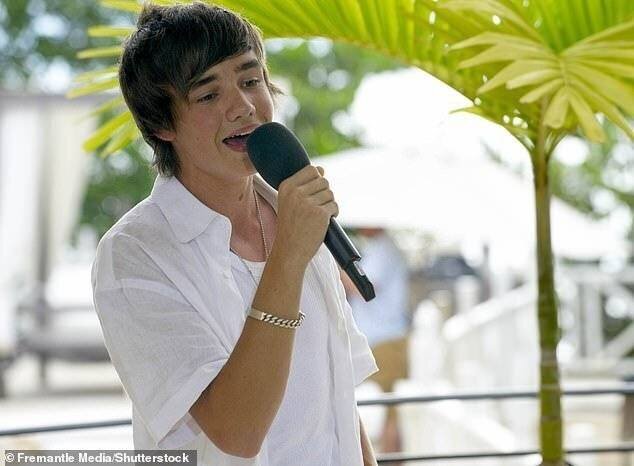 Liam Payne lors de sa première apparition à X Factor en 2008