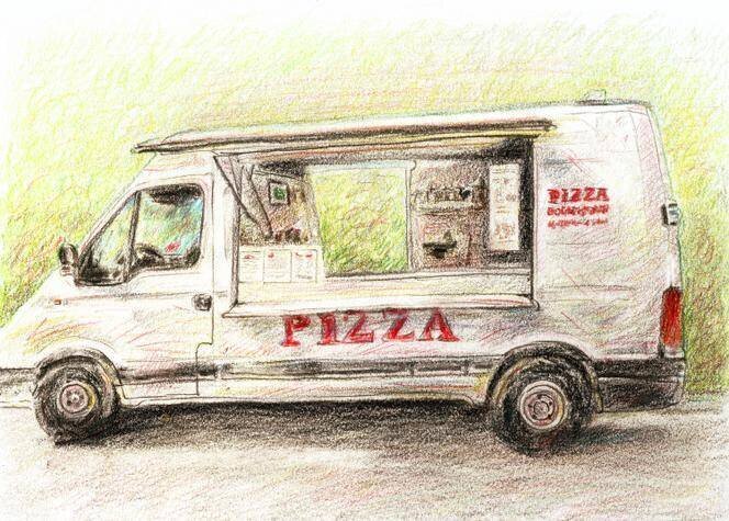 Rencontre autour d'une pizza en Corse