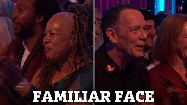 Scott Mitchell dans l'audience de Strictly Come Dancing