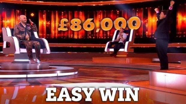 Michael McIntyre sur le plateau de The Wheel