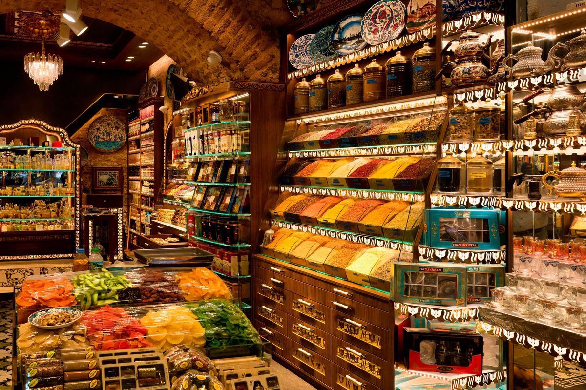 Produits au bazar égyptien