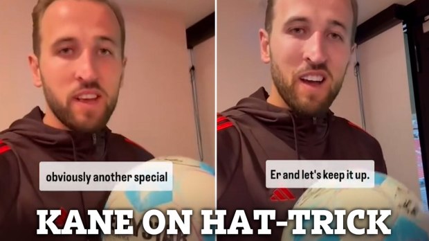 Harry Kane triplé avec le Bayern Munich