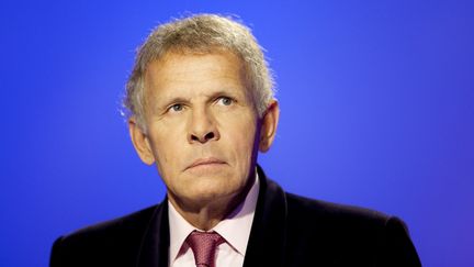 Patrick Poivre d'Arvor lors de l'émission 'Place aux idées', sur LCP, le 2 septembre 2013. (LEEMAGE VIA AFP)
