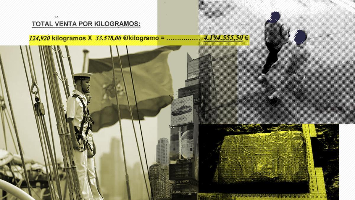 El Supremo confirma las condenas de los militares que usaron el Elcano para traficar con drogas