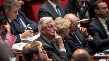 Le Premier ministre Michel Barnier à l'Assemblée nationale
