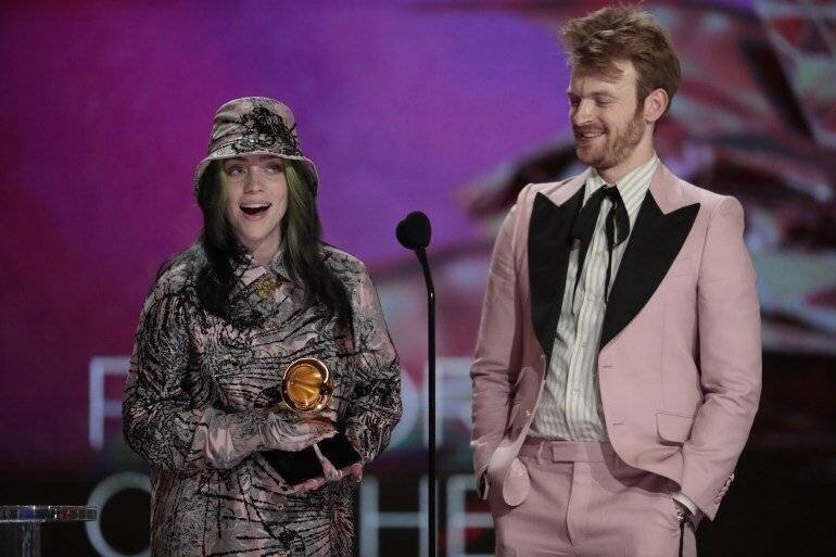 Billie Eilish et son frère Finneas.