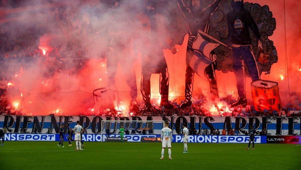 Le stade Vélodrome est toujours bouillant les soirs de Classico
