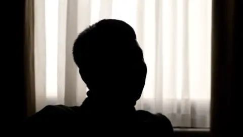 Silhouette d'un homme
