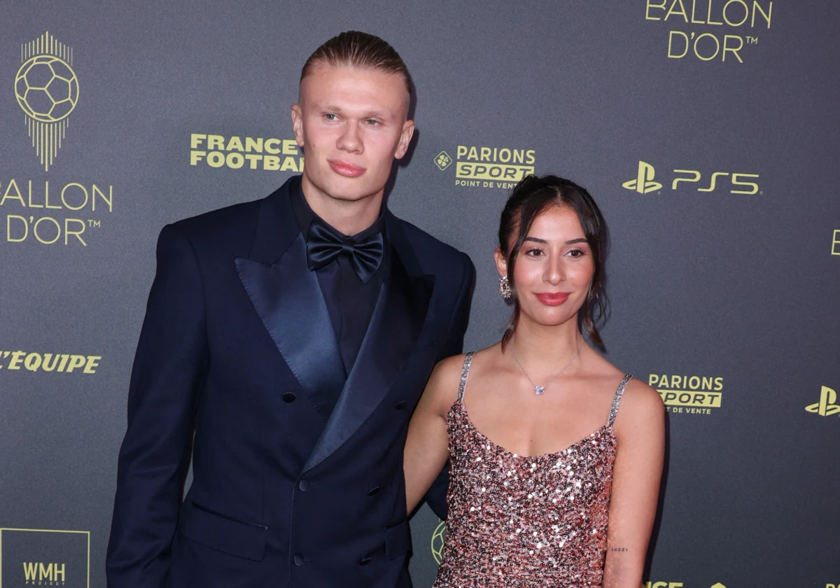 Erling Haaland et sa petite amie, Isabel Haugseng Johansen