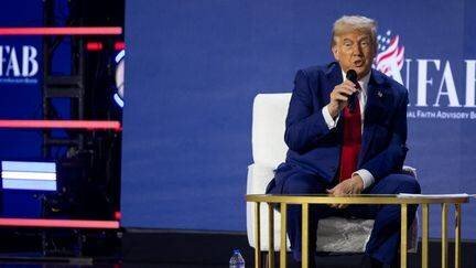 Donald Trump lors d'un meeting