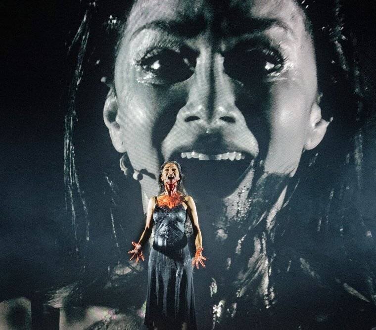 Nicole Scherzinger performs 'Sunset Blvd.'